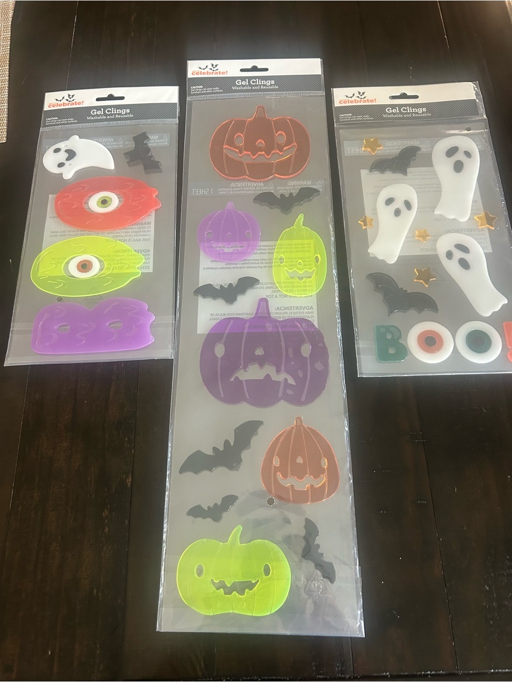 Halloween Decoration Gel Clings